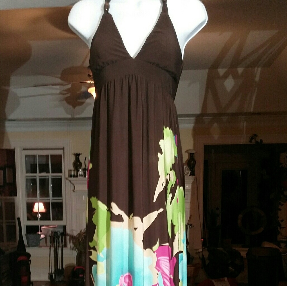 Grass collection maxi dress